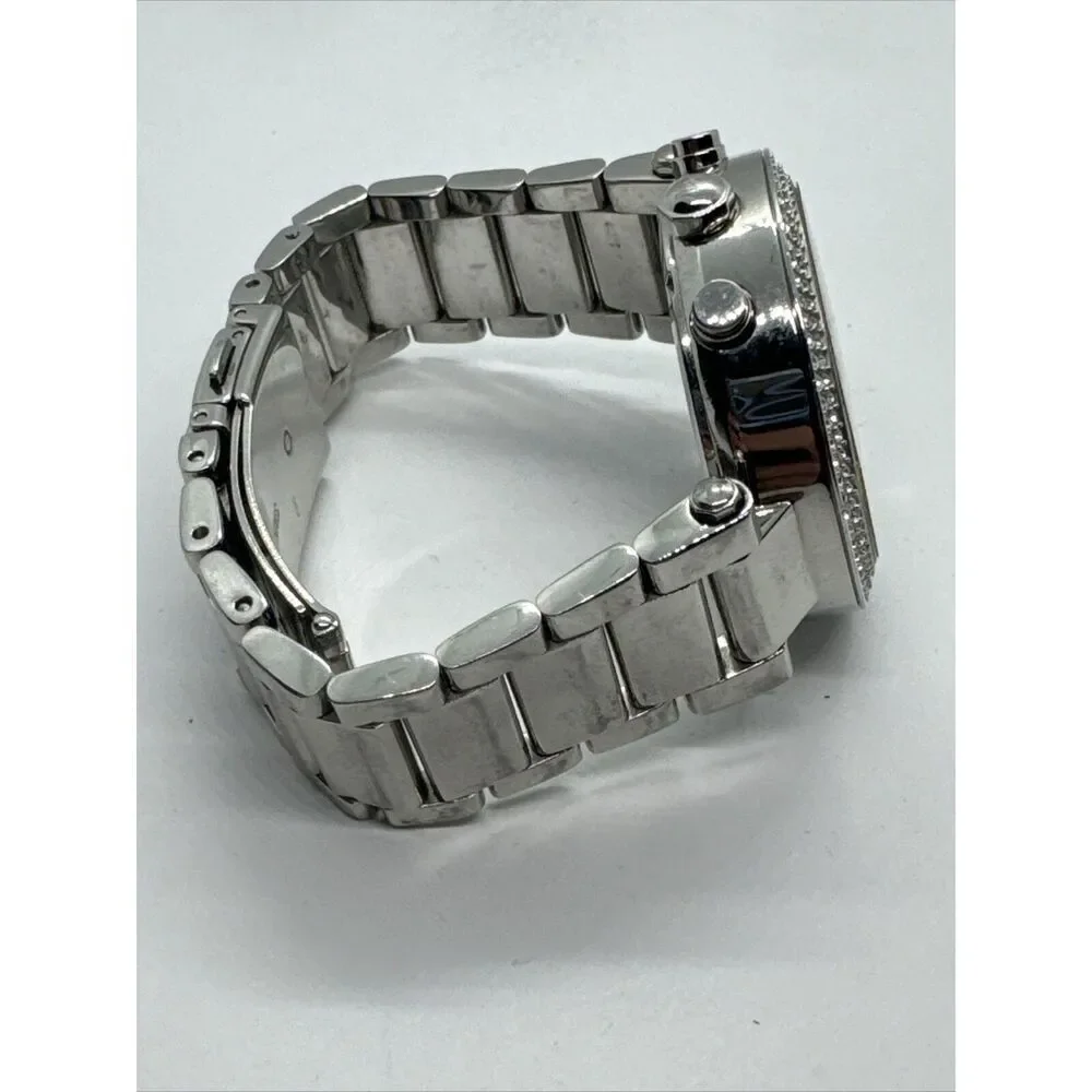 Michael Kors MK5353 Womens Silver Stainless Steel Analog Dial Wrist Watch JNA645